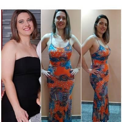 Carla perde gordura